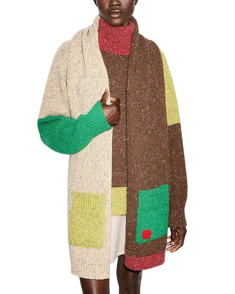 Mcalago Wool Chunky Scarf by Max & co.