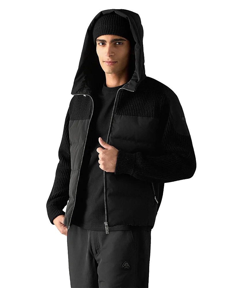 Glenvale Knit Hybrid Down Jacket by Moose Knuckles