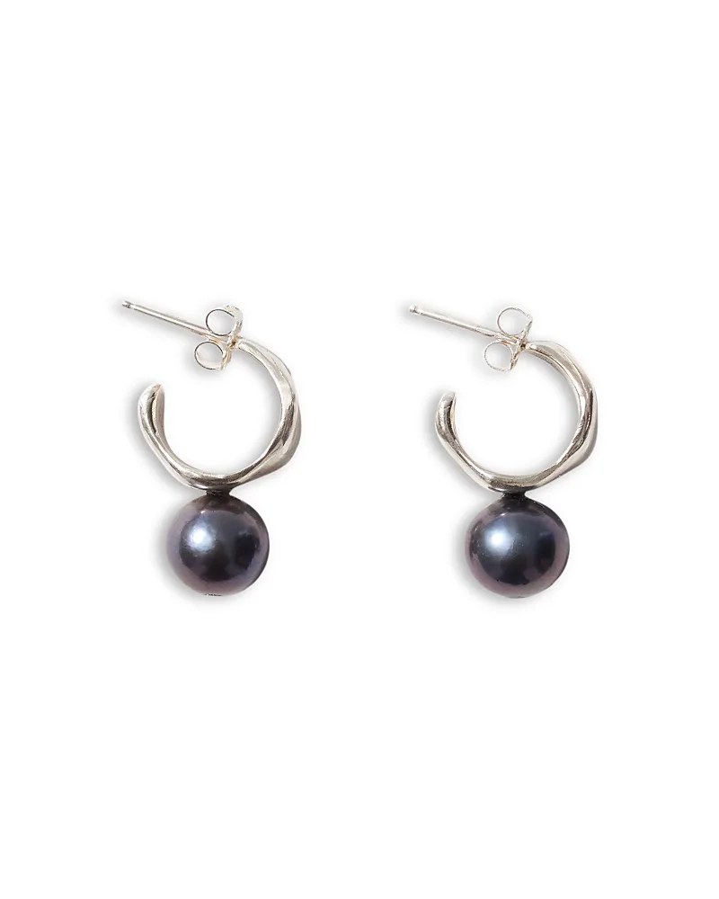 Freshwater Pearl Cuff Hoop Earrings, 1.25L by Chan Luu