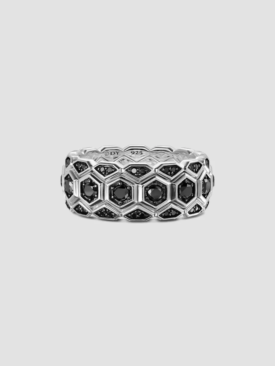 Hex Stack Ring in Sterling Silver by David Yurman
