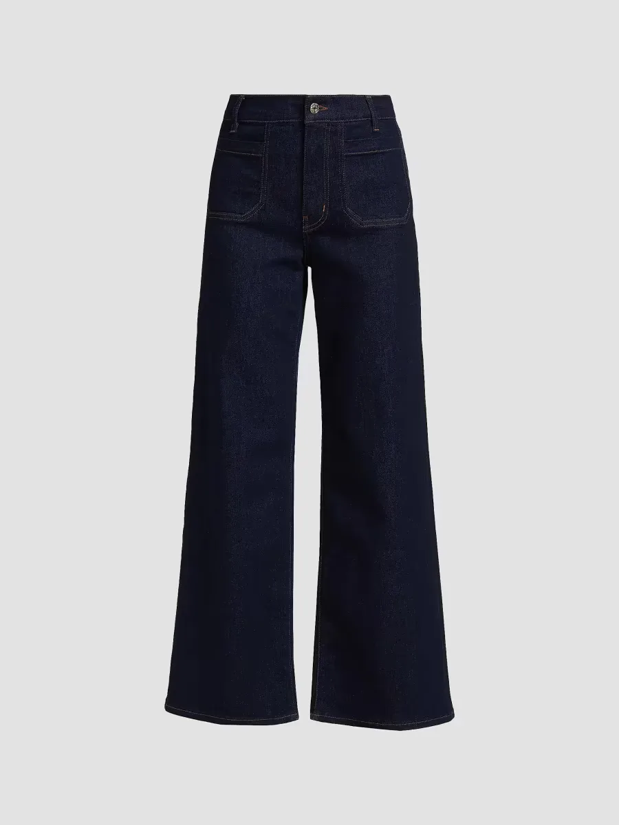 Le Slim Palazzo Modernist Pocket Jeans