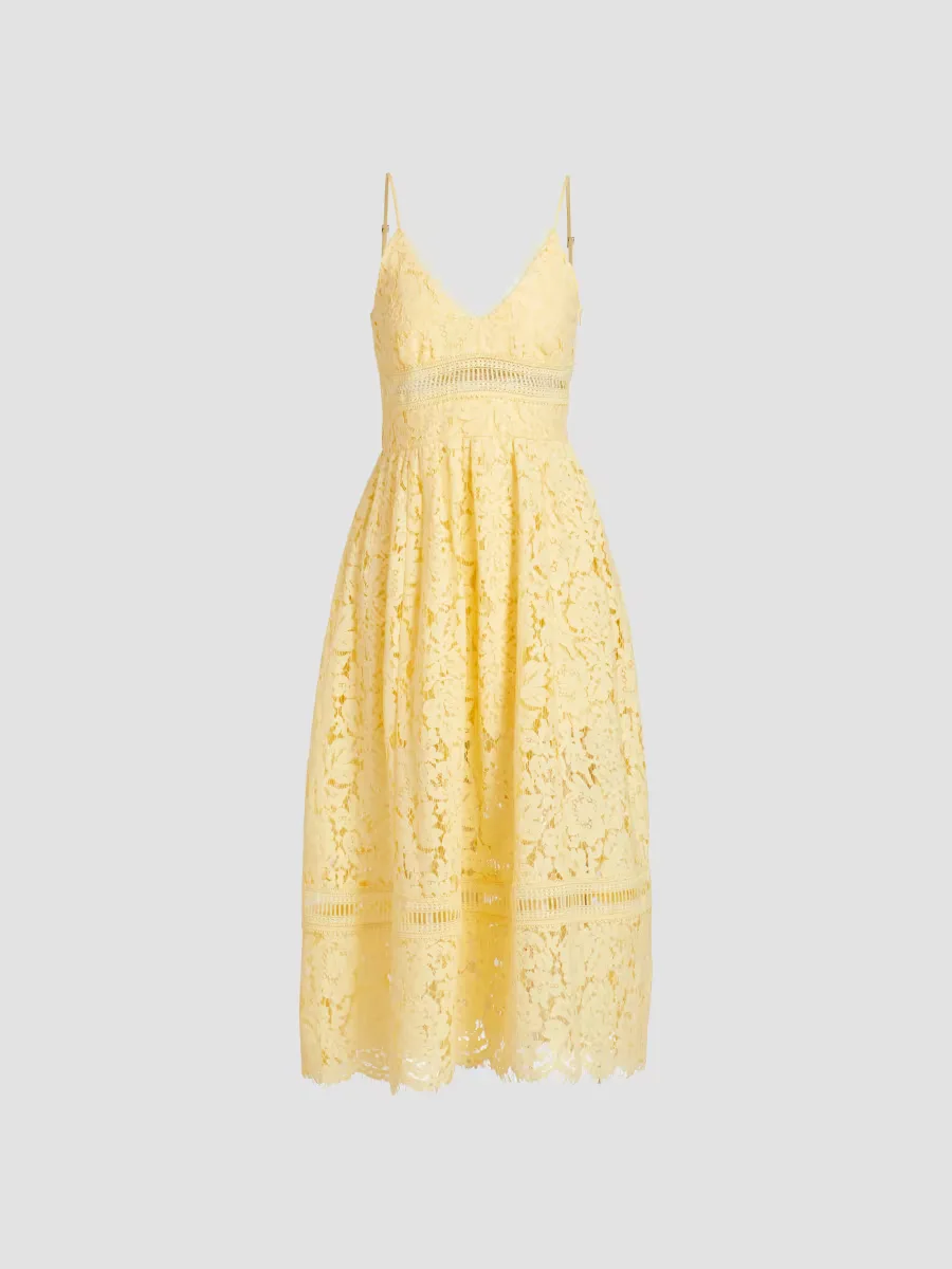 Emma Corded Lace Midi-Dress by Generation Love