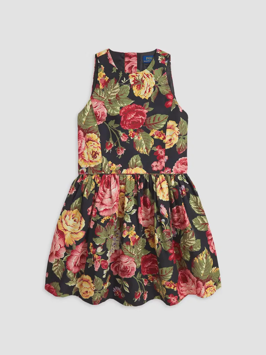 Sleeveless Floral Print Dress by Polo Ralph Lauren