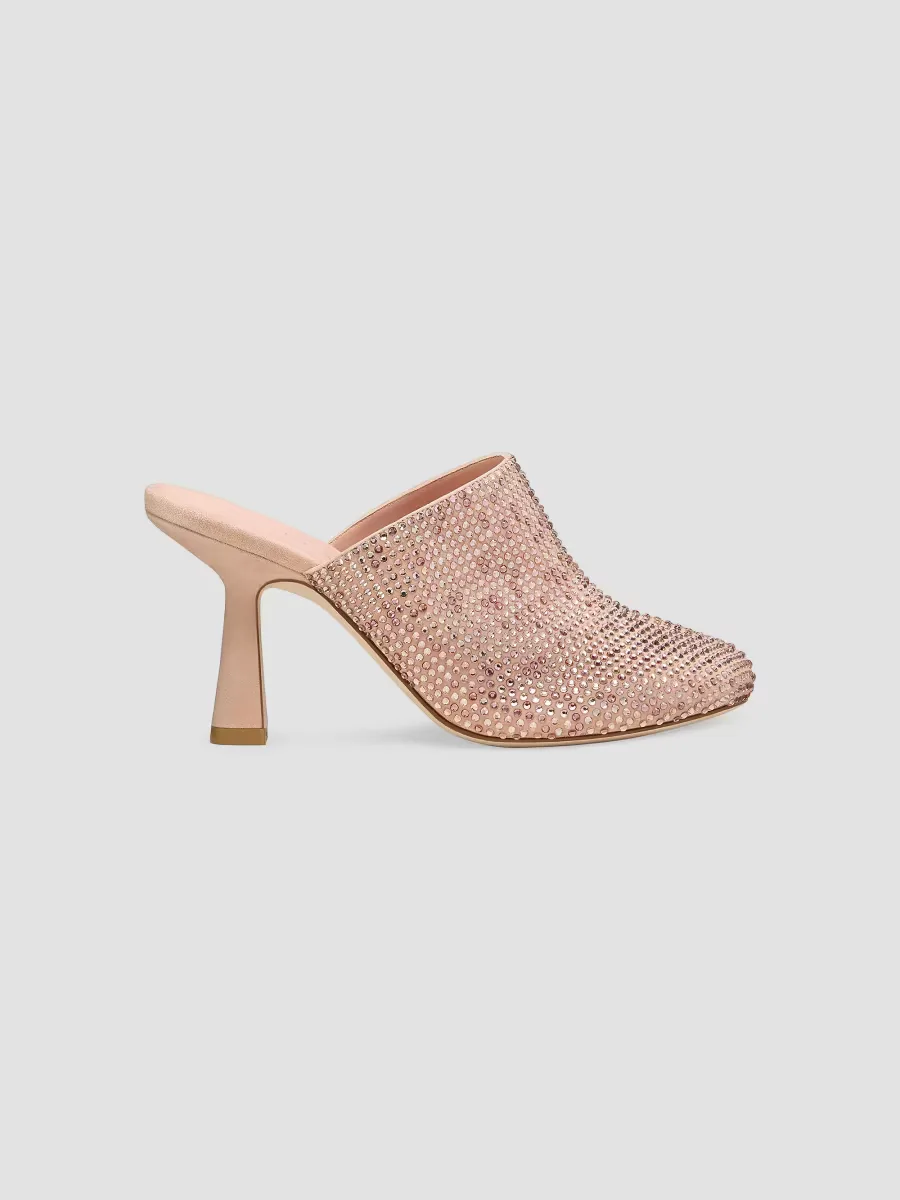 Talia Shine 85MM Mules by Stuart Weitzman