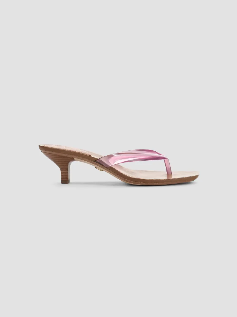 Clea Jelly 45MM Slip-On Sandals by Veronica Beard