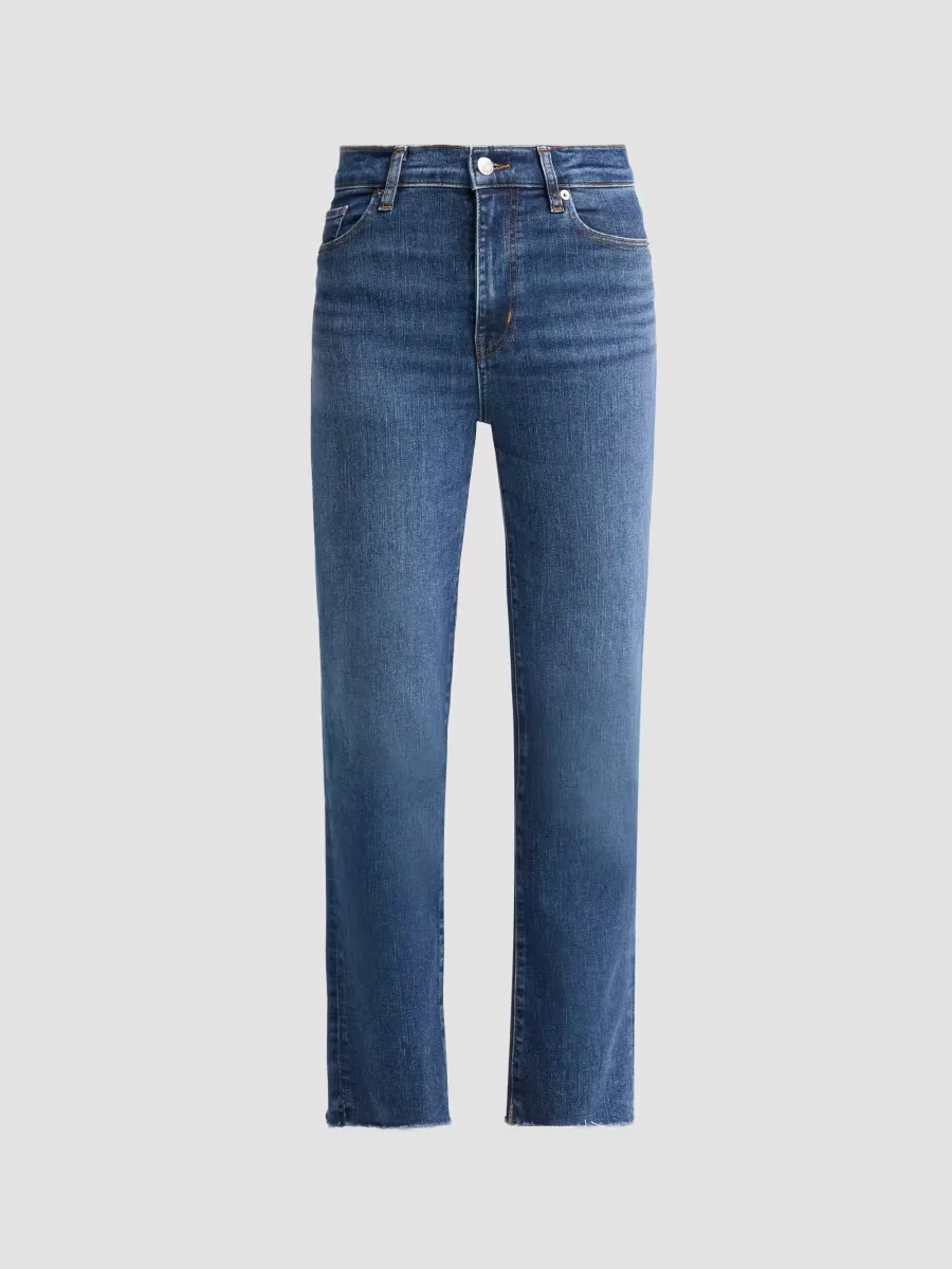Le Sleek High-Rise Straight Jeans by FRAME