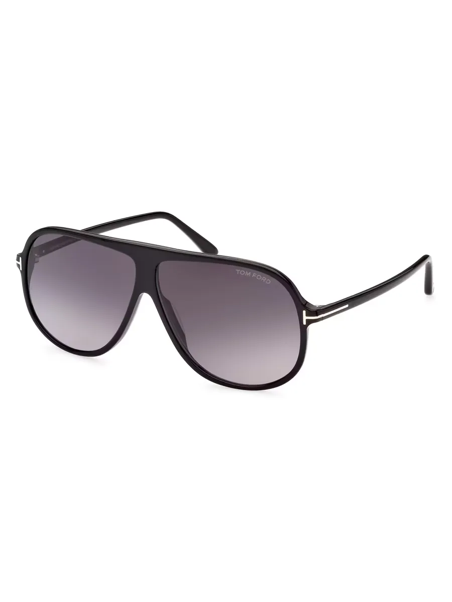 60MM Aviator Sunglasses by Tom Ford