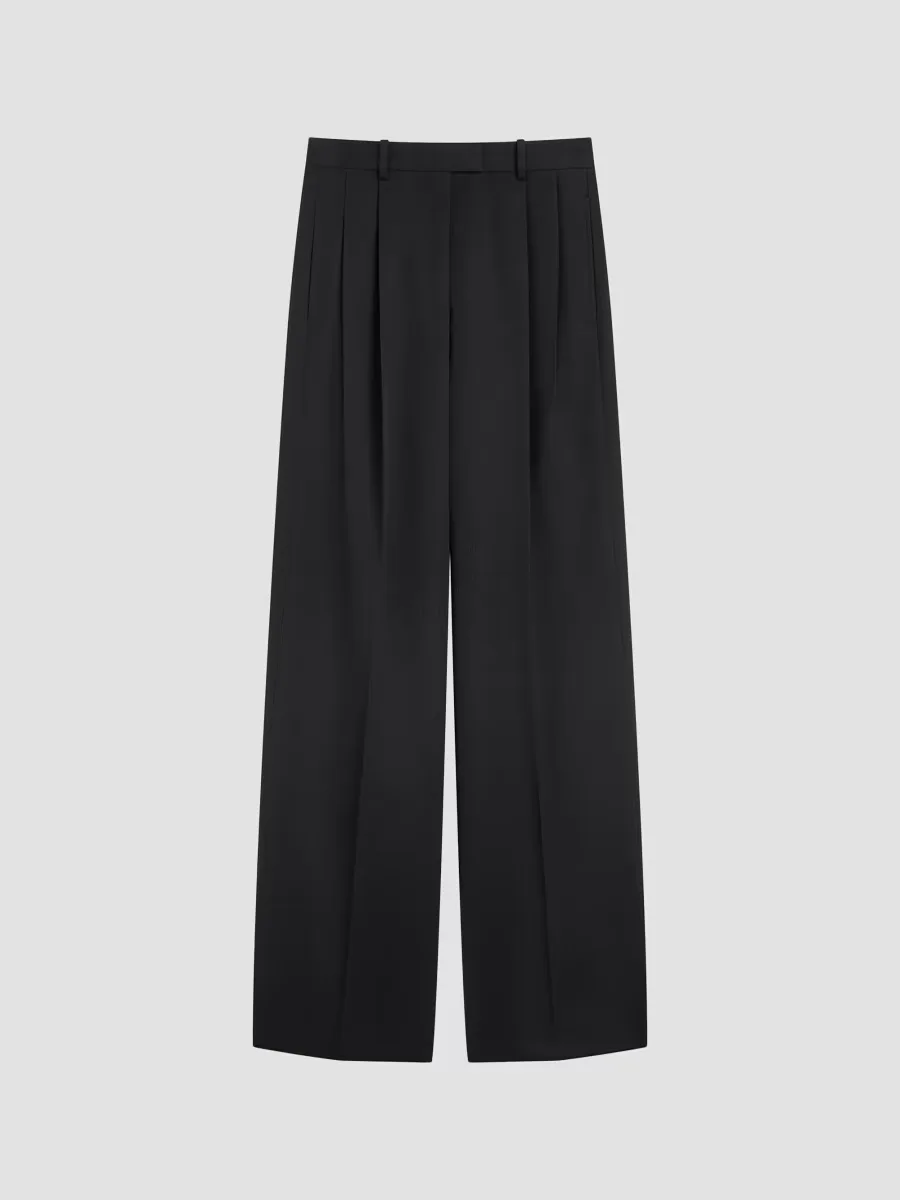 Double Pleat Pants in Wool by GIVENCHY