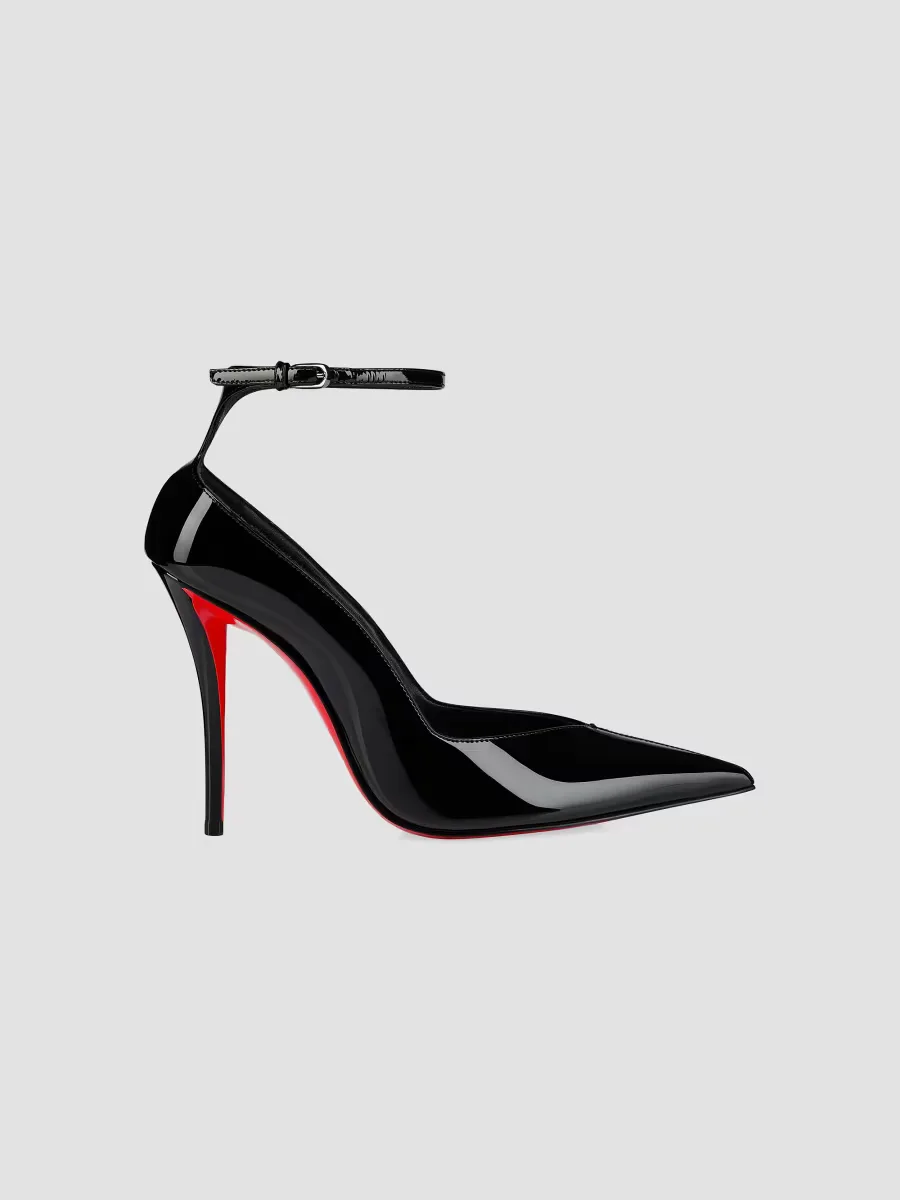 Erozee 100MM Patent Leather Pumps by Christian Louboutin