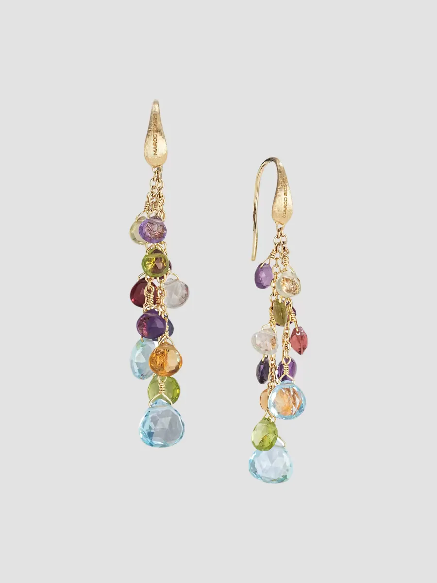 Paradise 18K Yellow Gold & Multi-Gemstone Drop Earrings by Marco Bicego