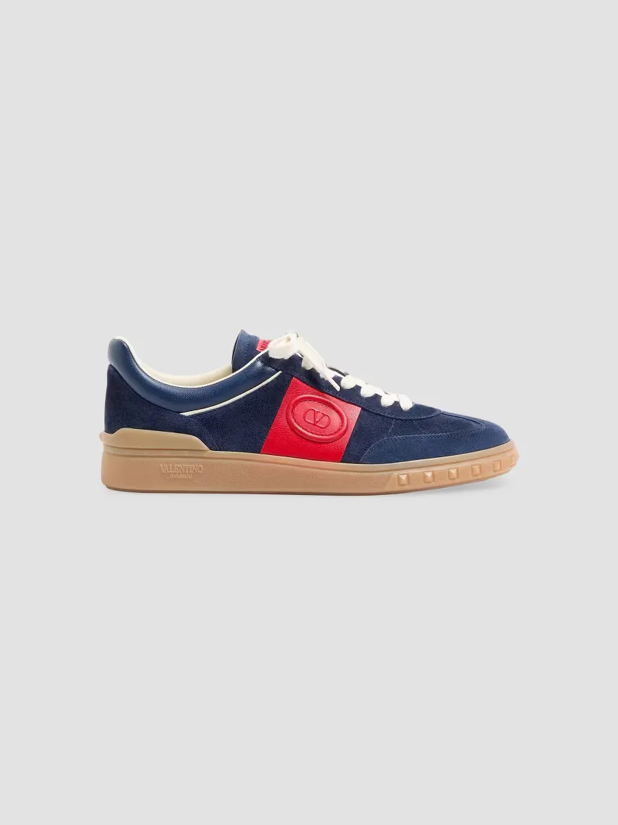 Upvillage Low Top Sneakers in Split Leather by Valentino