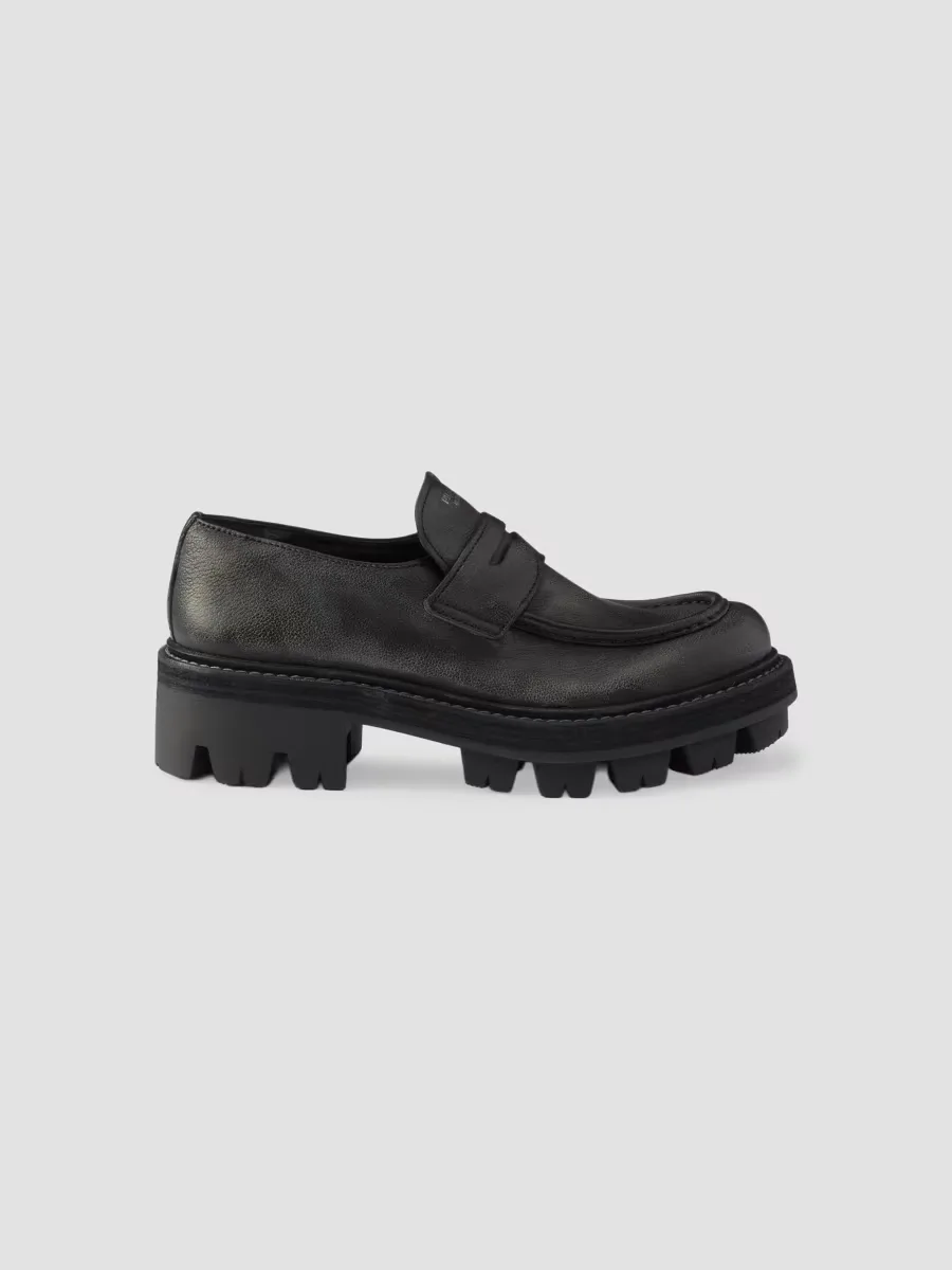 Leather Loafers