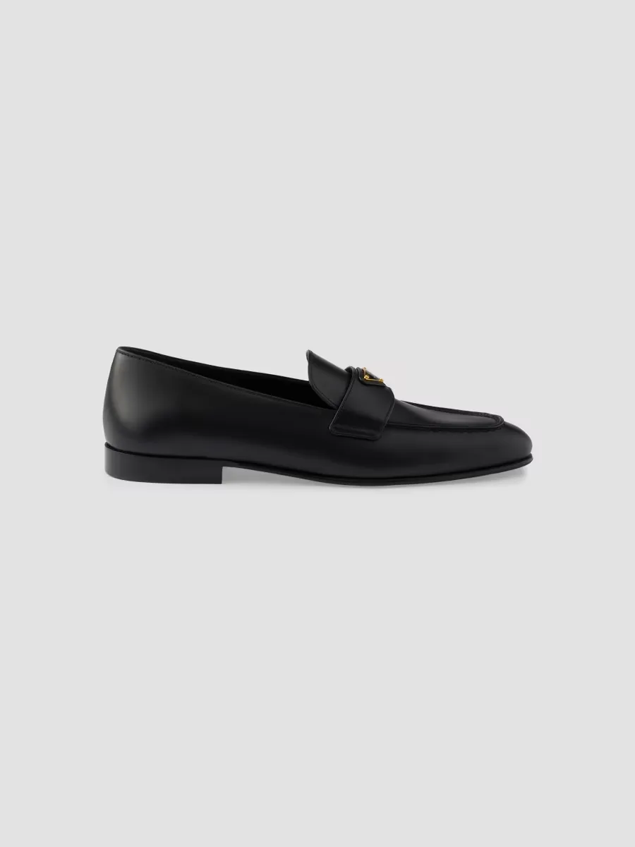Leather Loafers by Prada