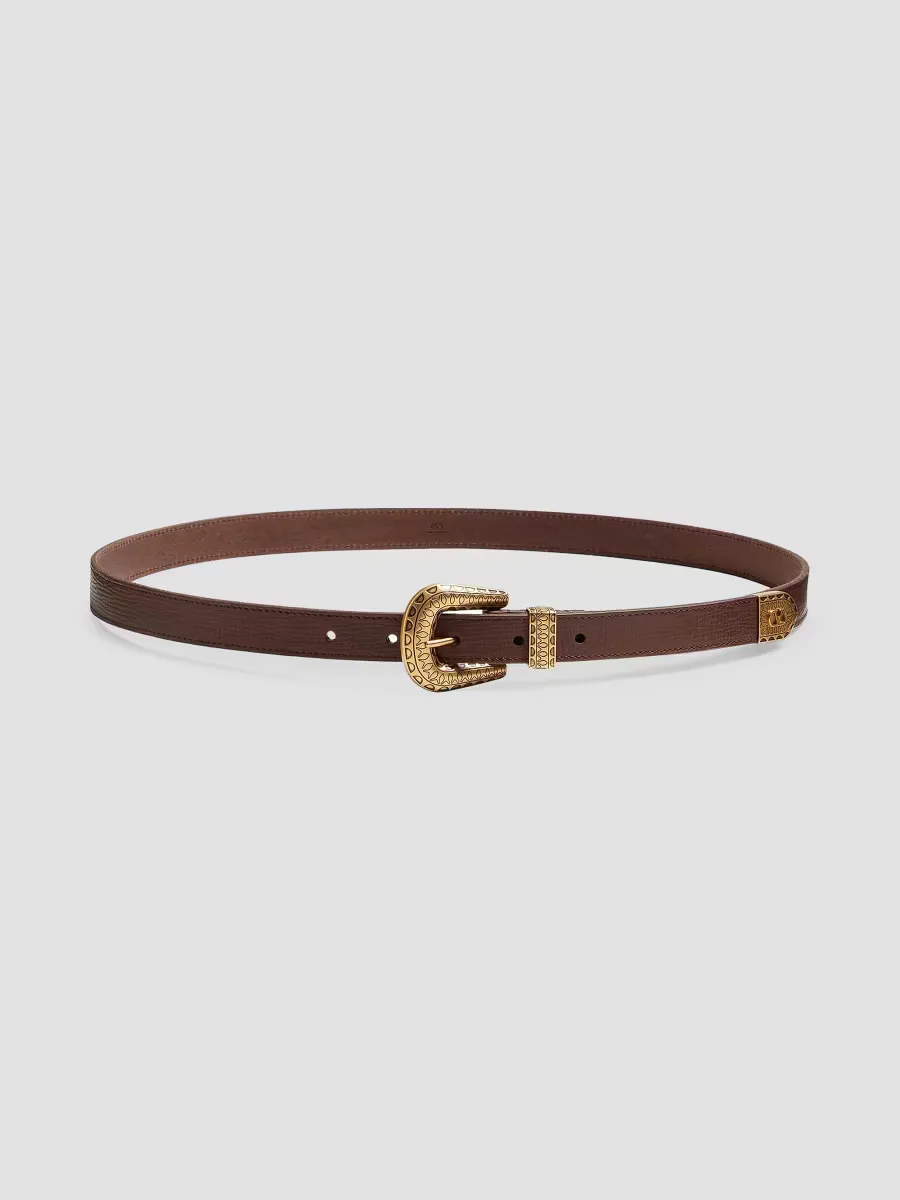 VLogo Signature Calfskin Belt by Valentino