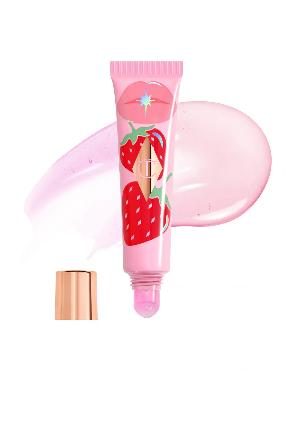 Unreal Lips Healthy Glow Nectar Oil - Strawberry Vanilla by Charlotte Tilbury