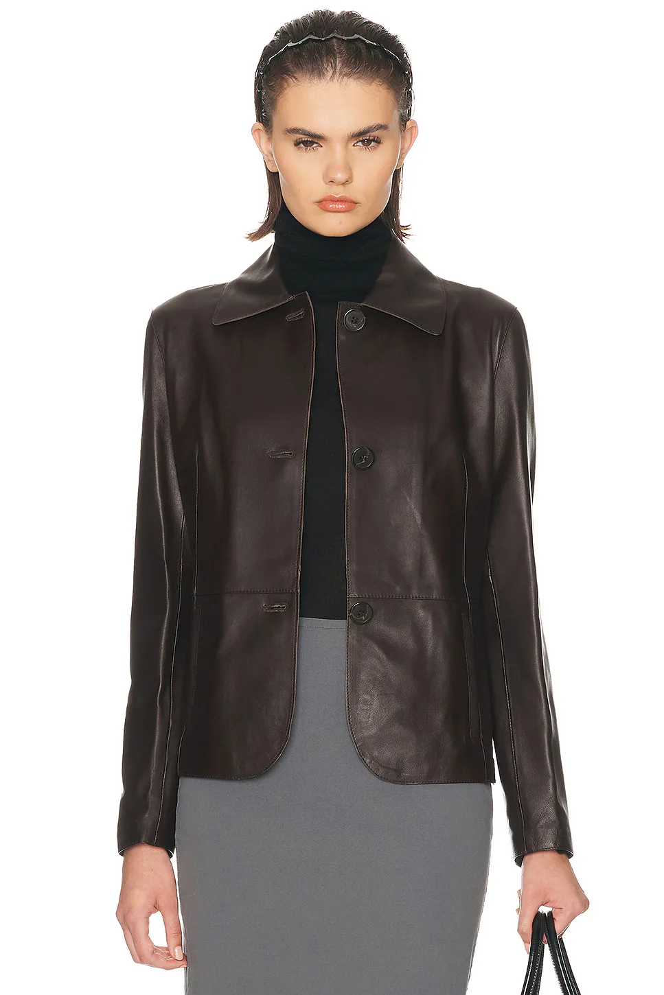 Carmen Lamb Butter Jacket by Arma