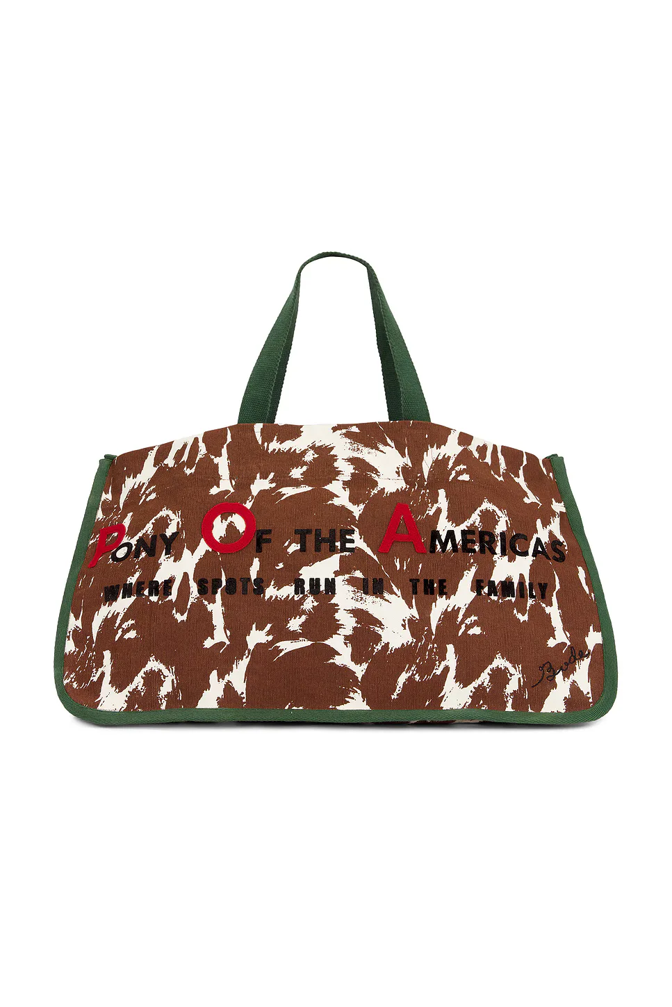 Pony Graphic Tote by Bode