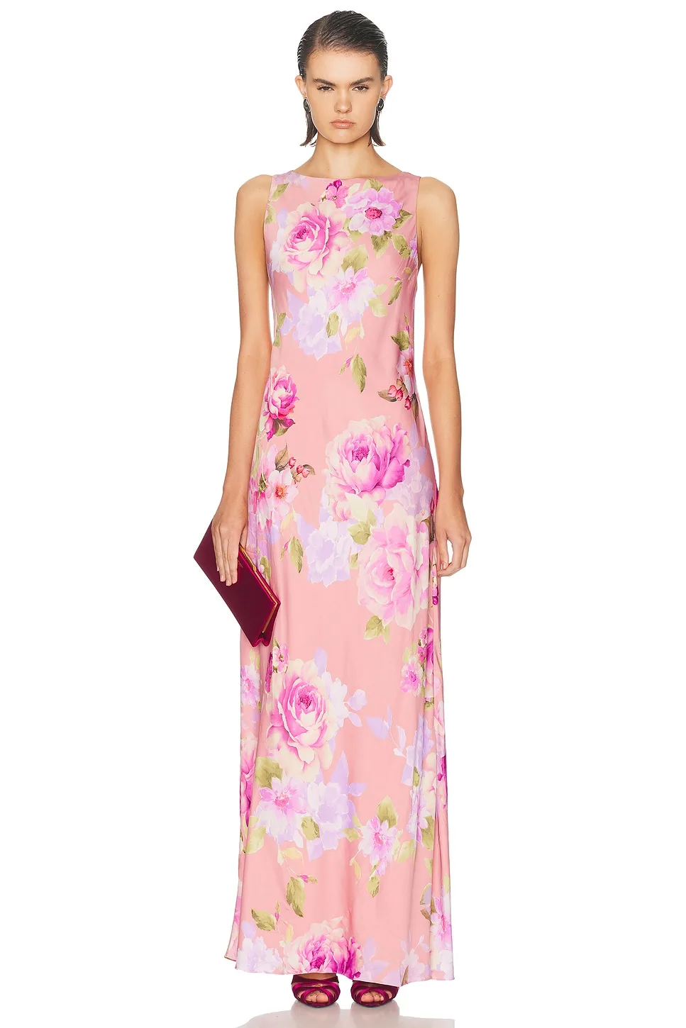 Bias Maxi Dress by Hemant And Nandita