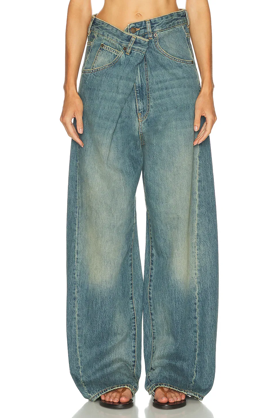 Ines Fold Over Wide Leg by Darkpark