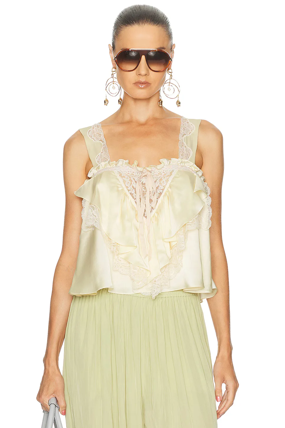 Frill Cami Top by Chloé