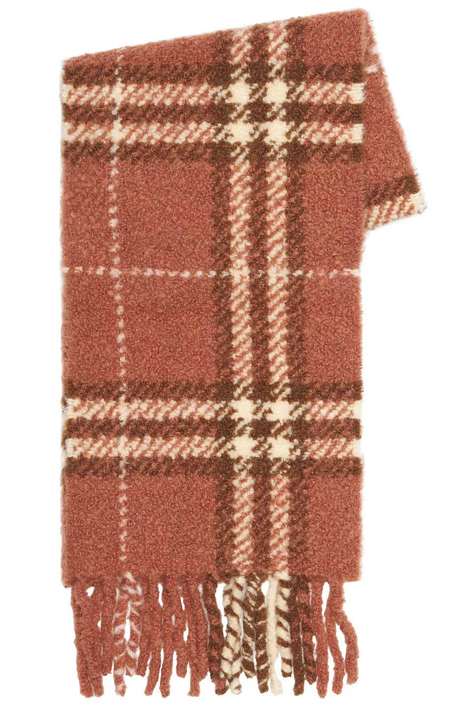 Giant Check Boucle Scarf by Burberry