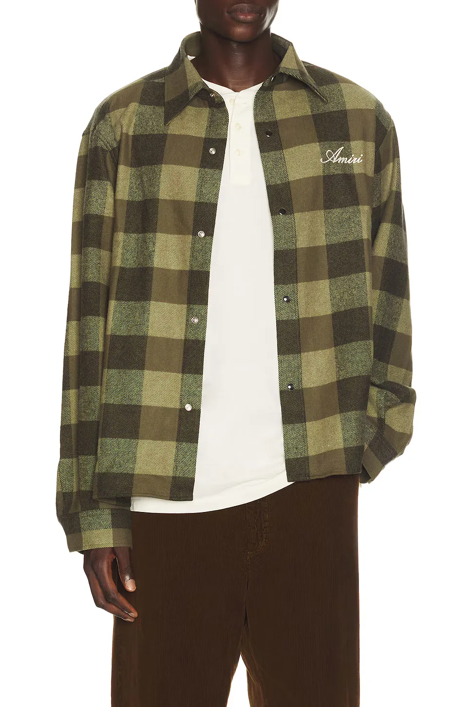 OS Heavy Flannel Shirt by AMIRI
