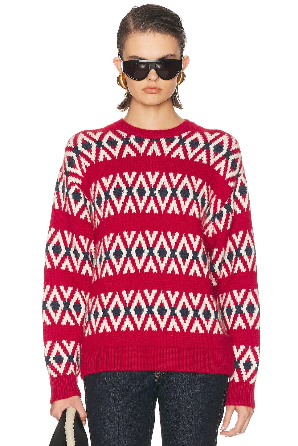 The Oversized Sweater by FRAME
