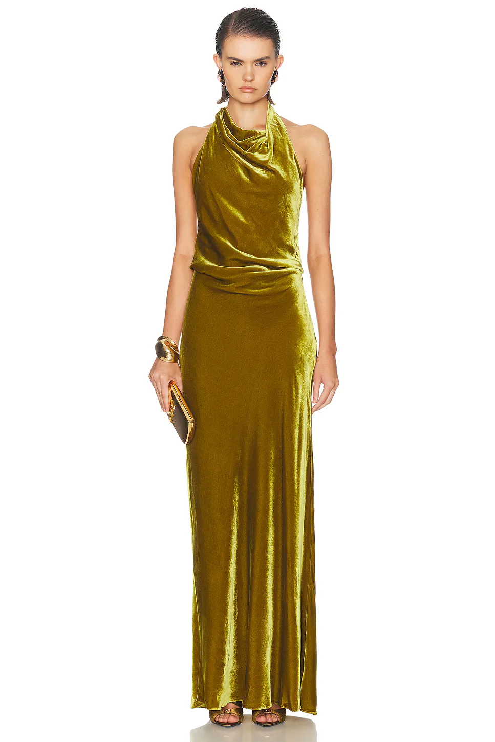 Reannon Draped Gown by Simkhai