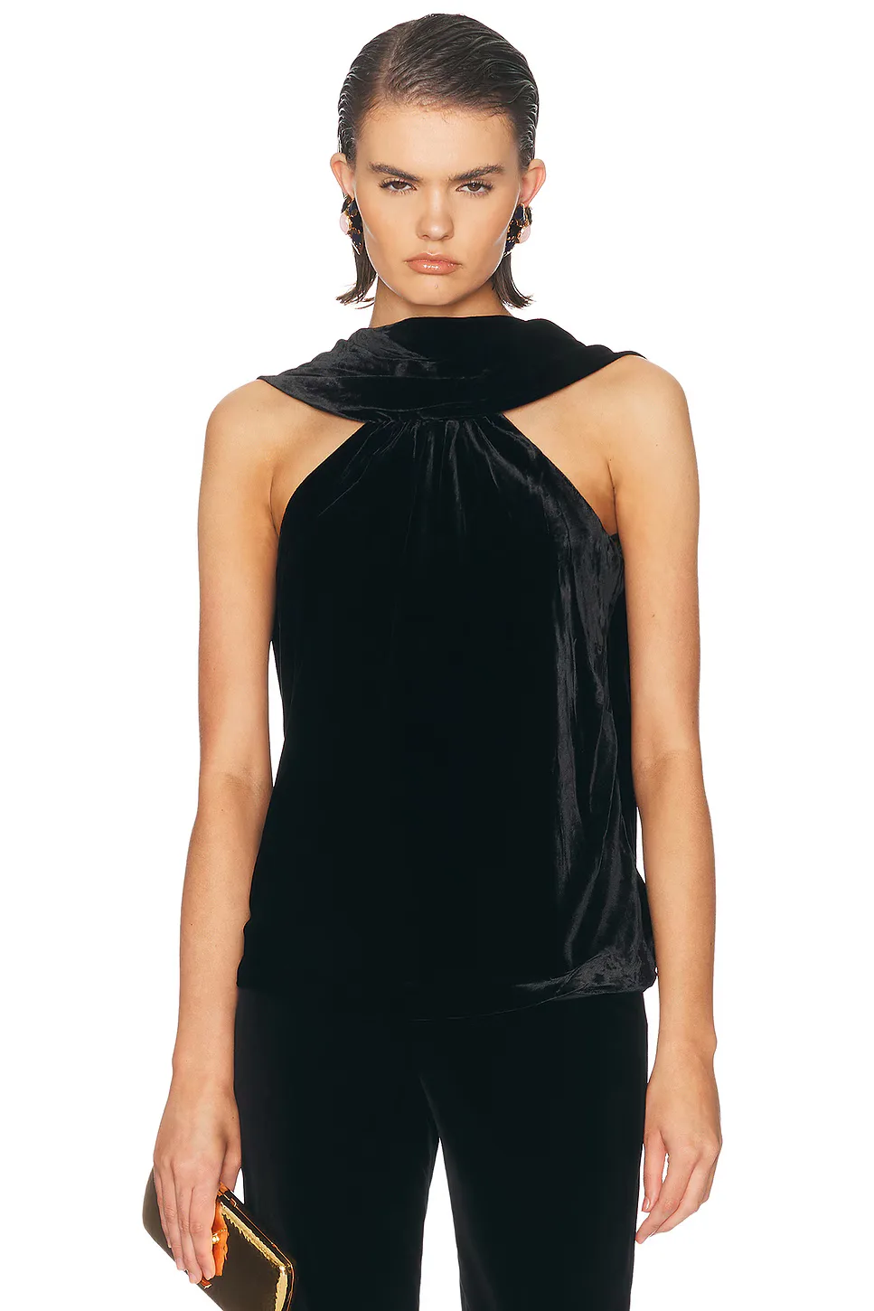 Velvet Scarlette Cape Top