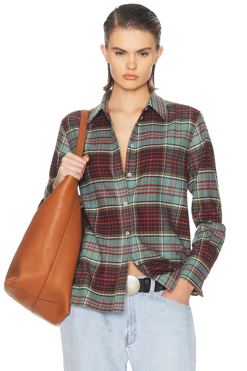 Plaid Jasper Shirt by High Sport