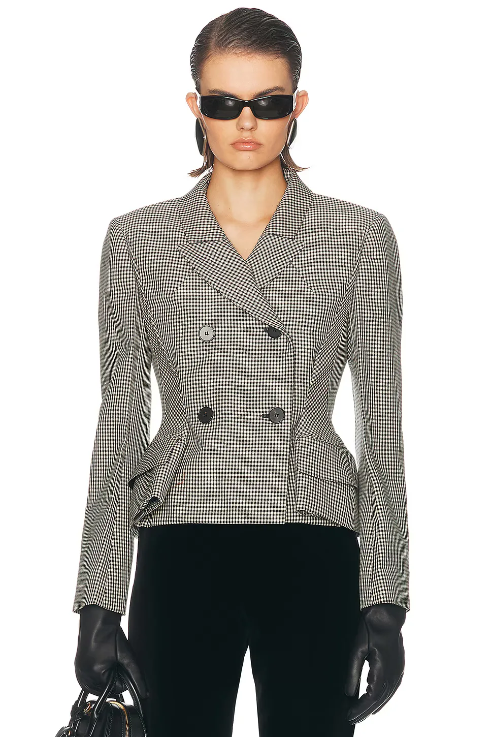 Short Pinched Peplum Jacket by GIVENCHY