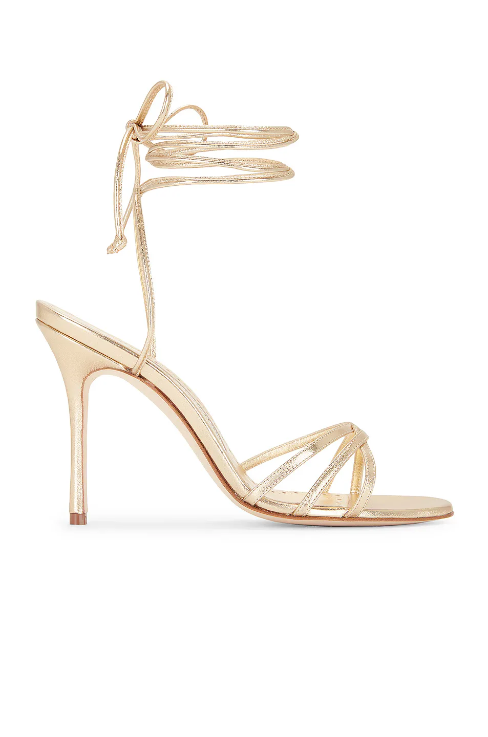Leva 105 Leather Sandal by Manolo Blahnik
