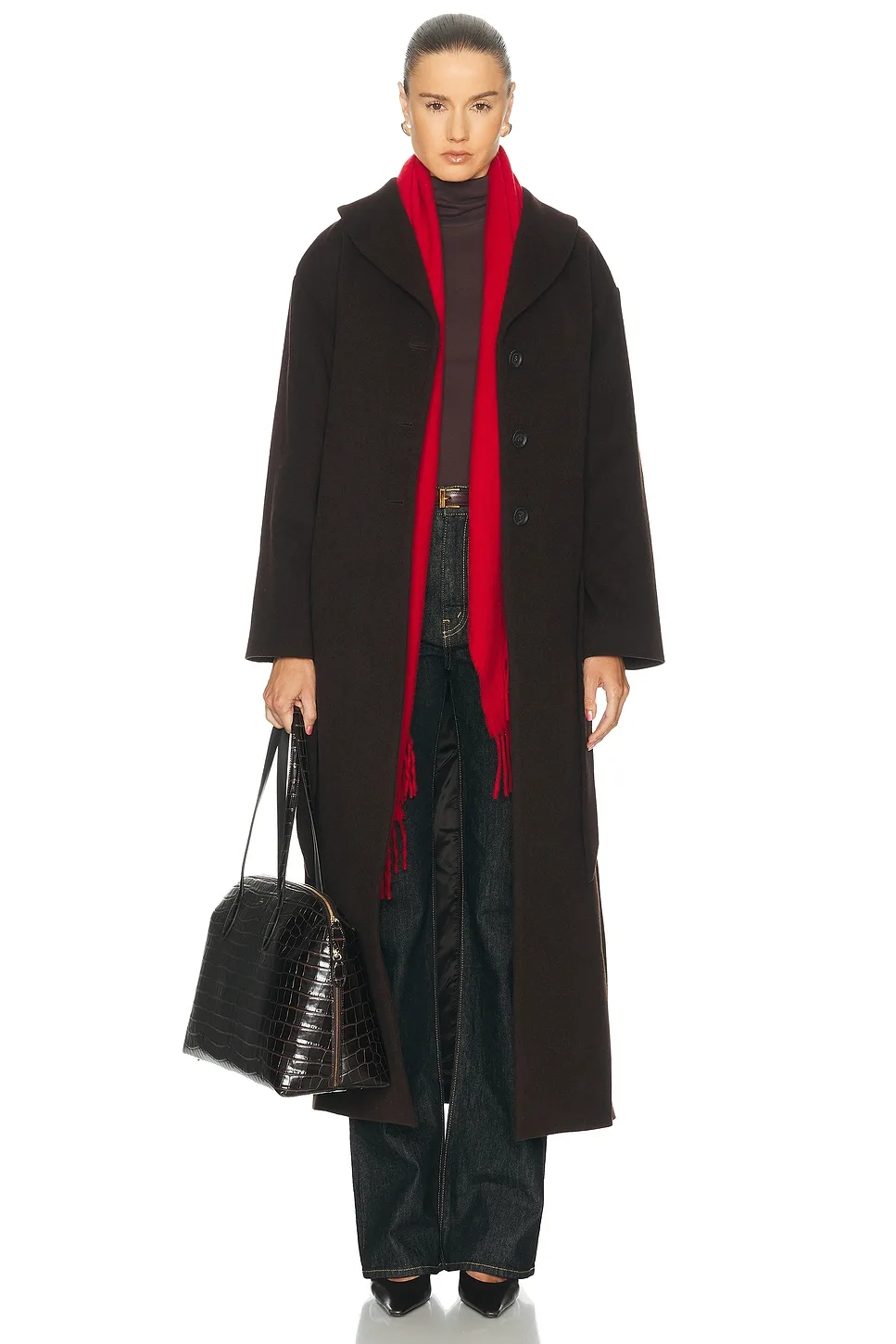 Wool Robe Coat by House of Dagmar