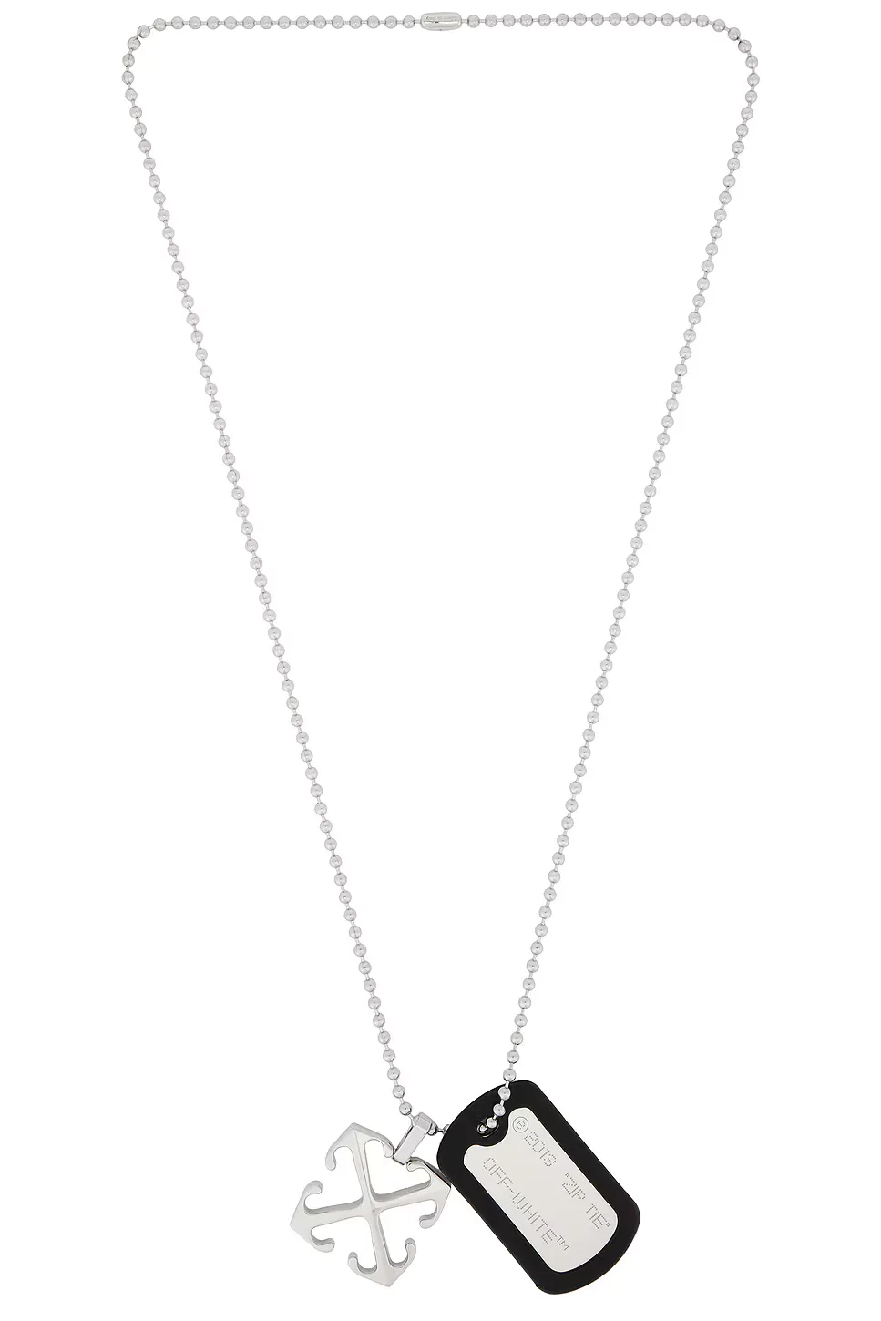 Zip Tie & Arrow Necklace by Off-White