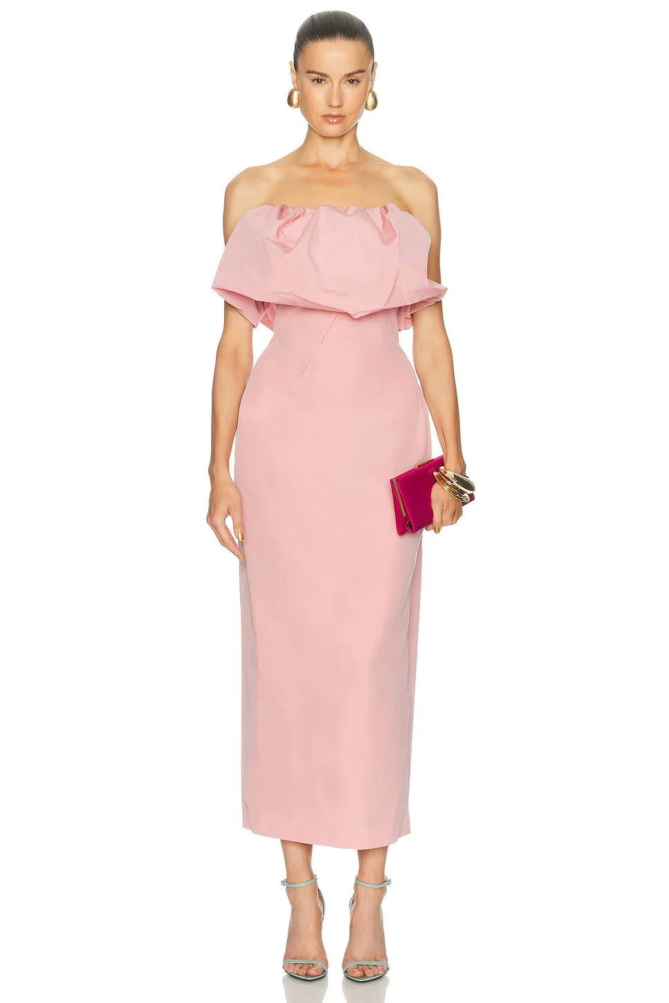 Strapless Midi Dress by Magda Butrym