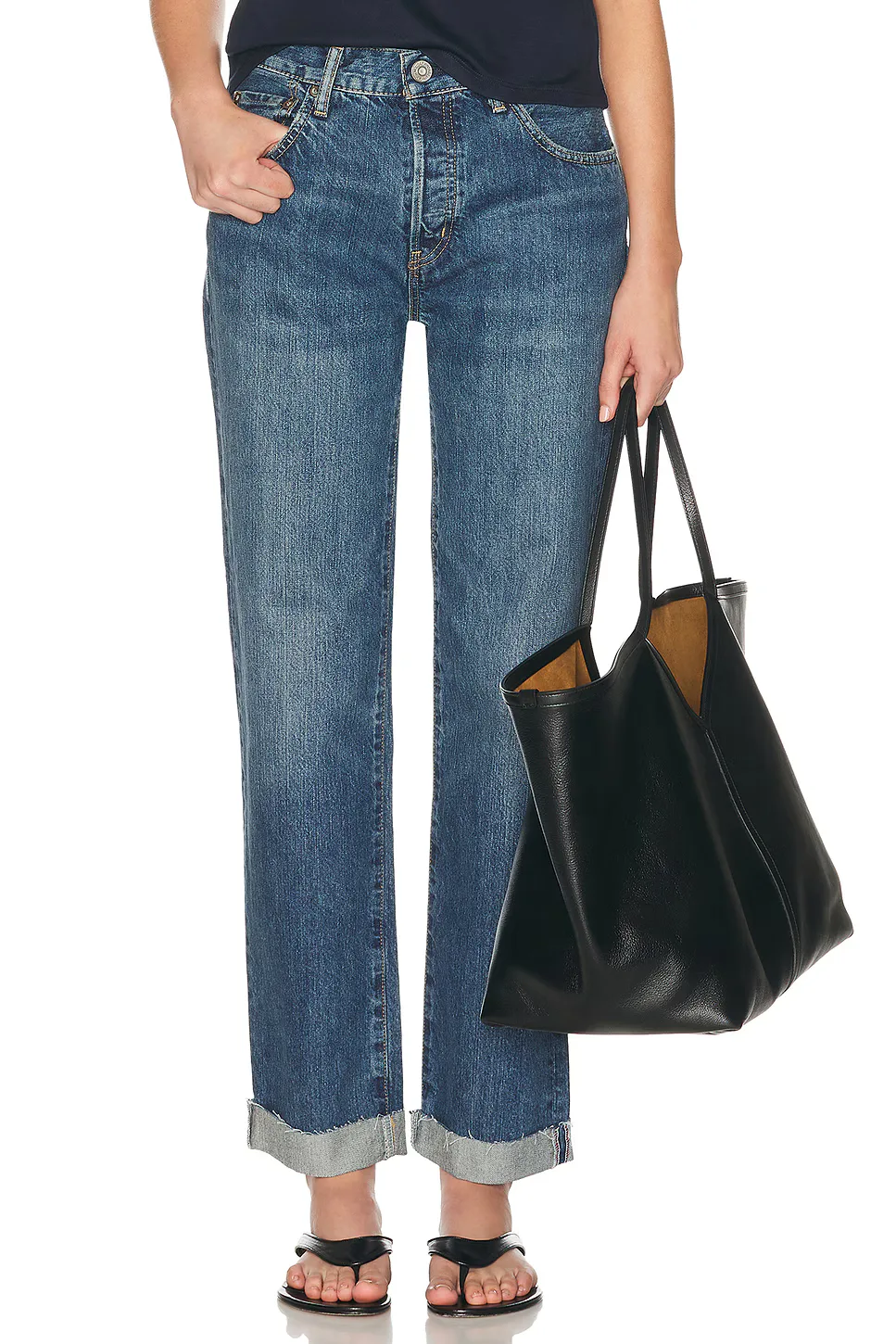 Vintage Kent Straight Leg Jeans by Moussy