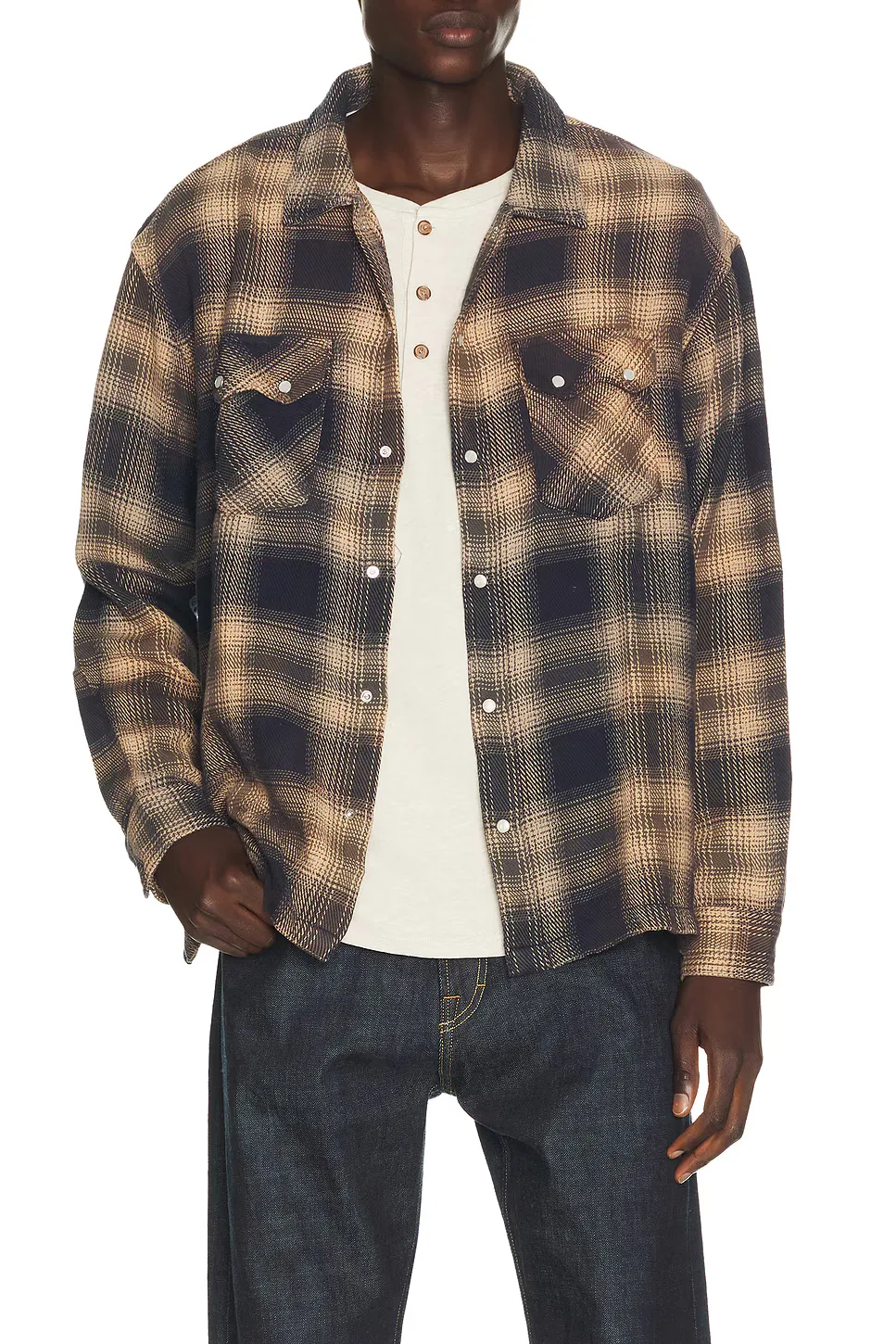 Boxy Western Long Sleeve Shirt by Levi's