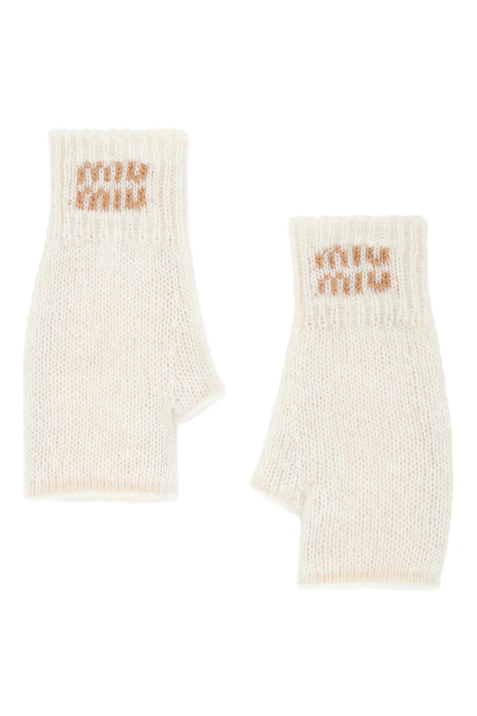 Mohair Gloves by Miu Miu