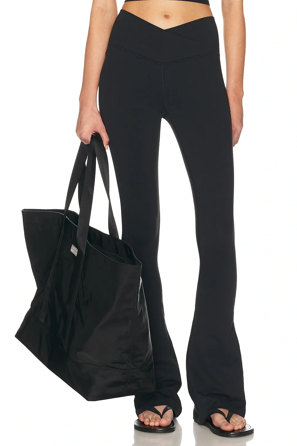 Raquel Crossover Supplex Flare 32 Legging by Splits59