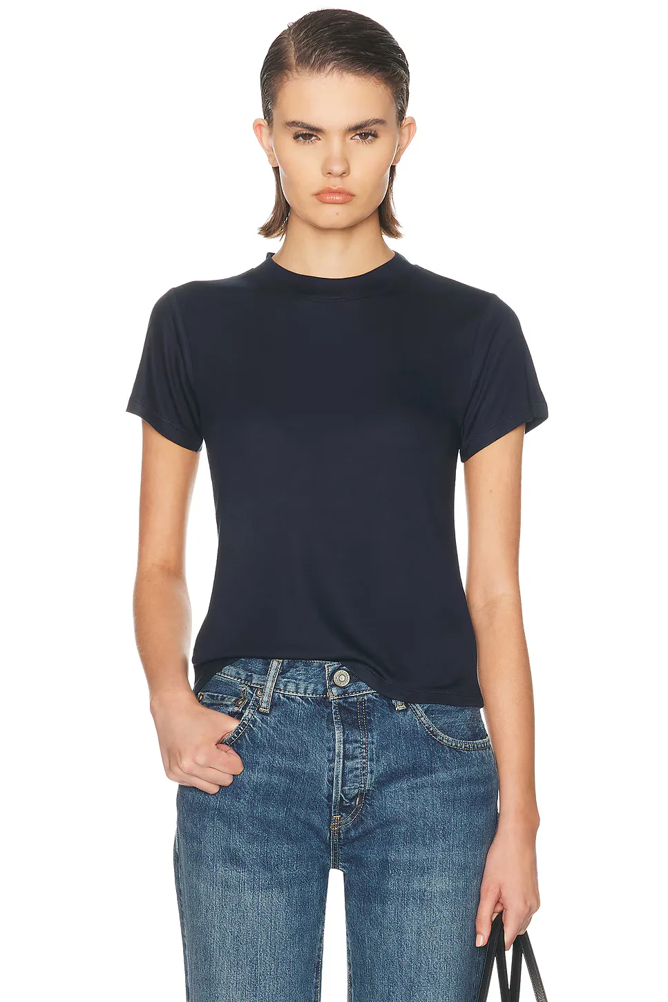 Willa High Neck 90s Tee by The Park