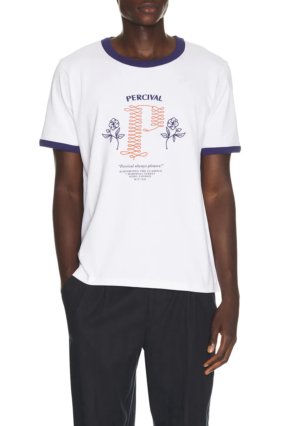 Tucker Ringer Tee by Percival