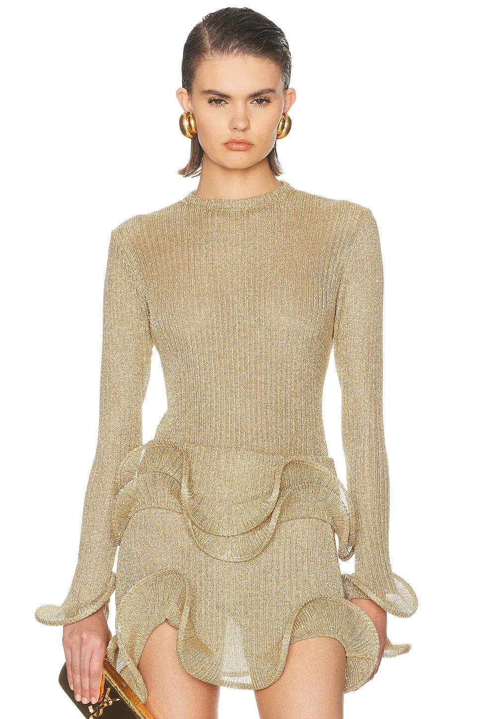 Wave Sleeve Bamboo Top by Sid Neigum