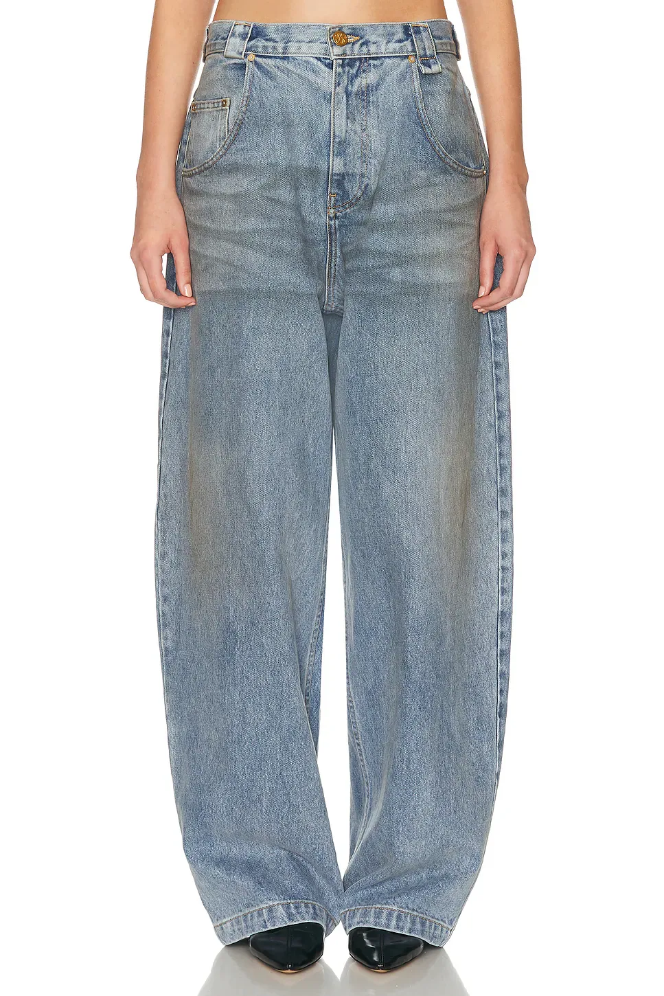 Bad Girl Denim Barrel Leg