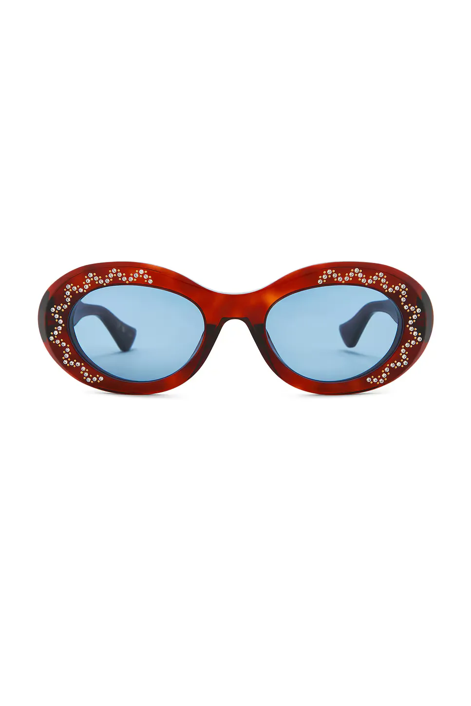 Icon V Logo Oval Sunglasses by Valentino Garavani