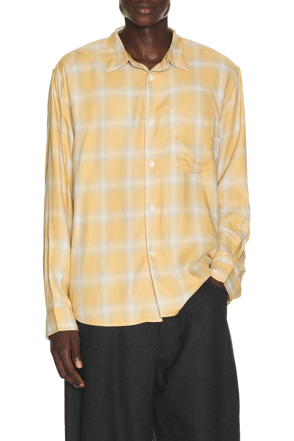 Rayon Check Classic Shirt