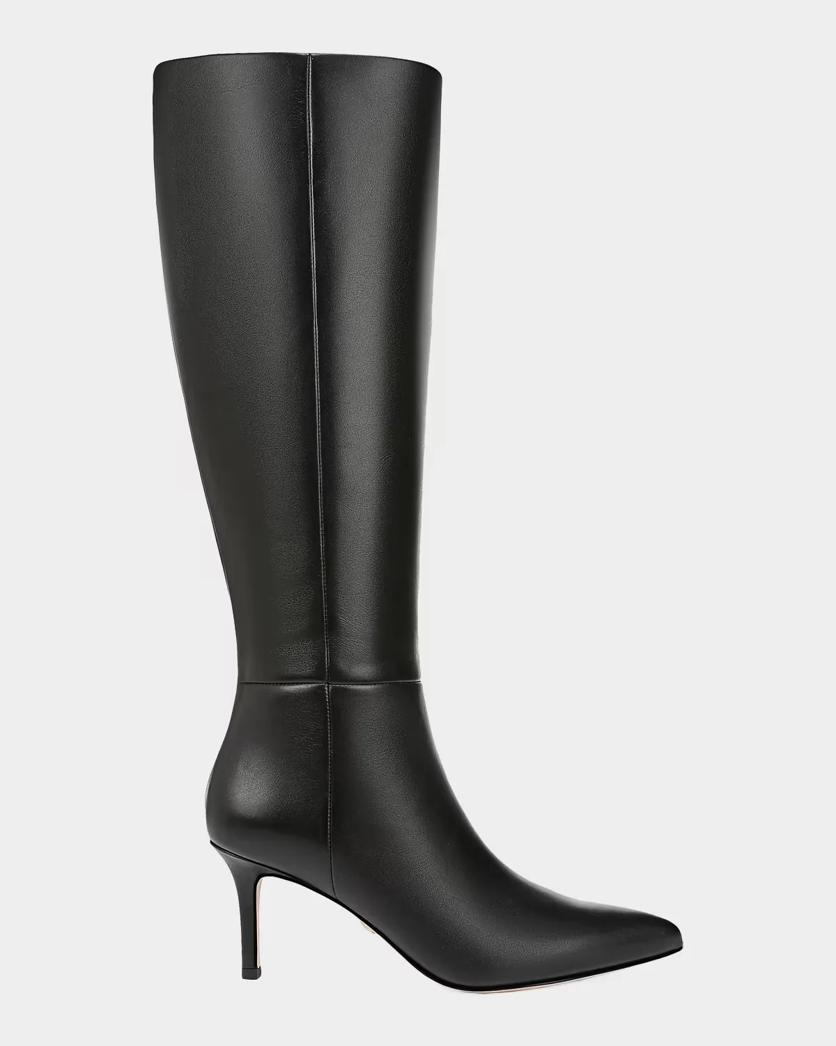 70mm Lisa Leather Knee-High Boots
