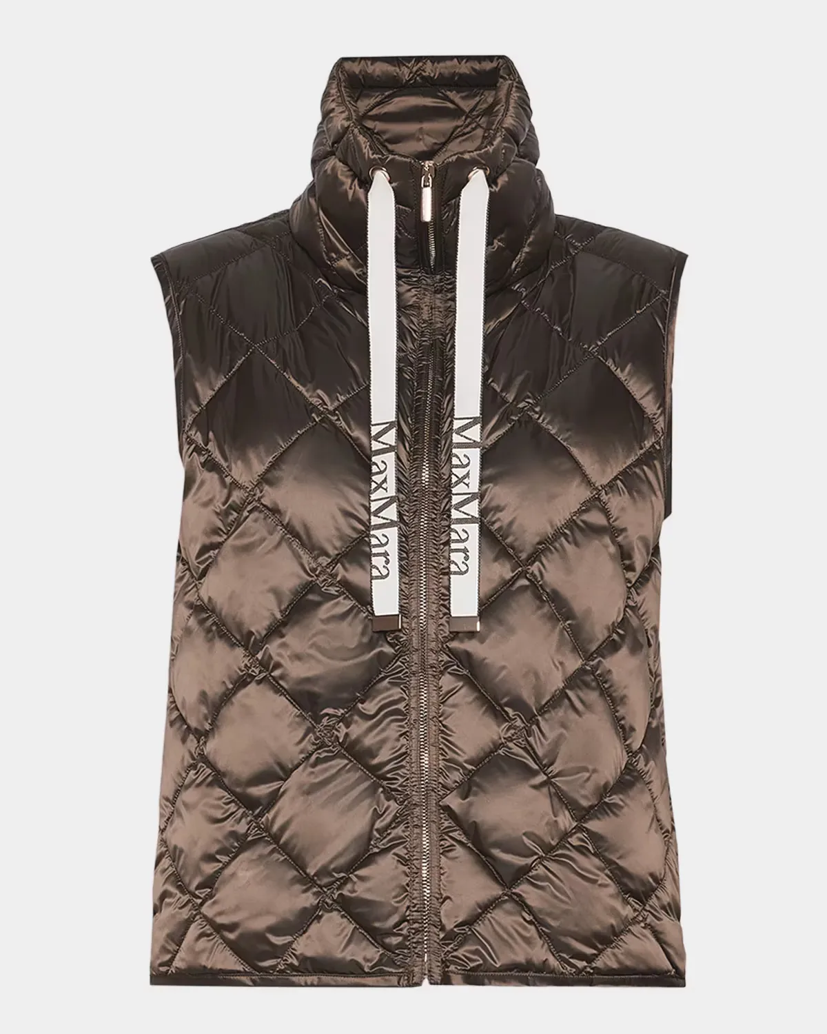 Quilted Turtleneck Gilet by Max Mara