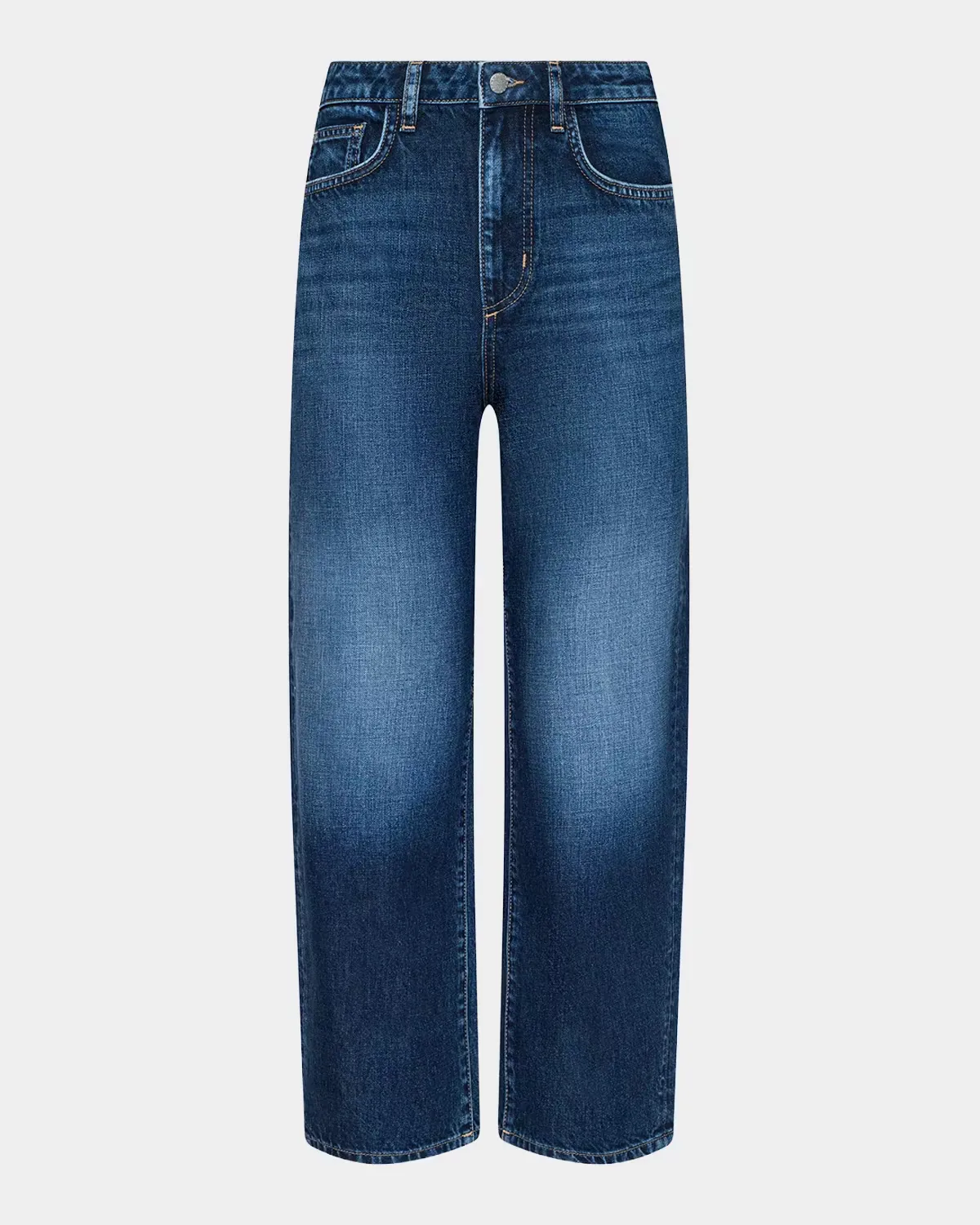 Mallis Cropped Straight Jeans