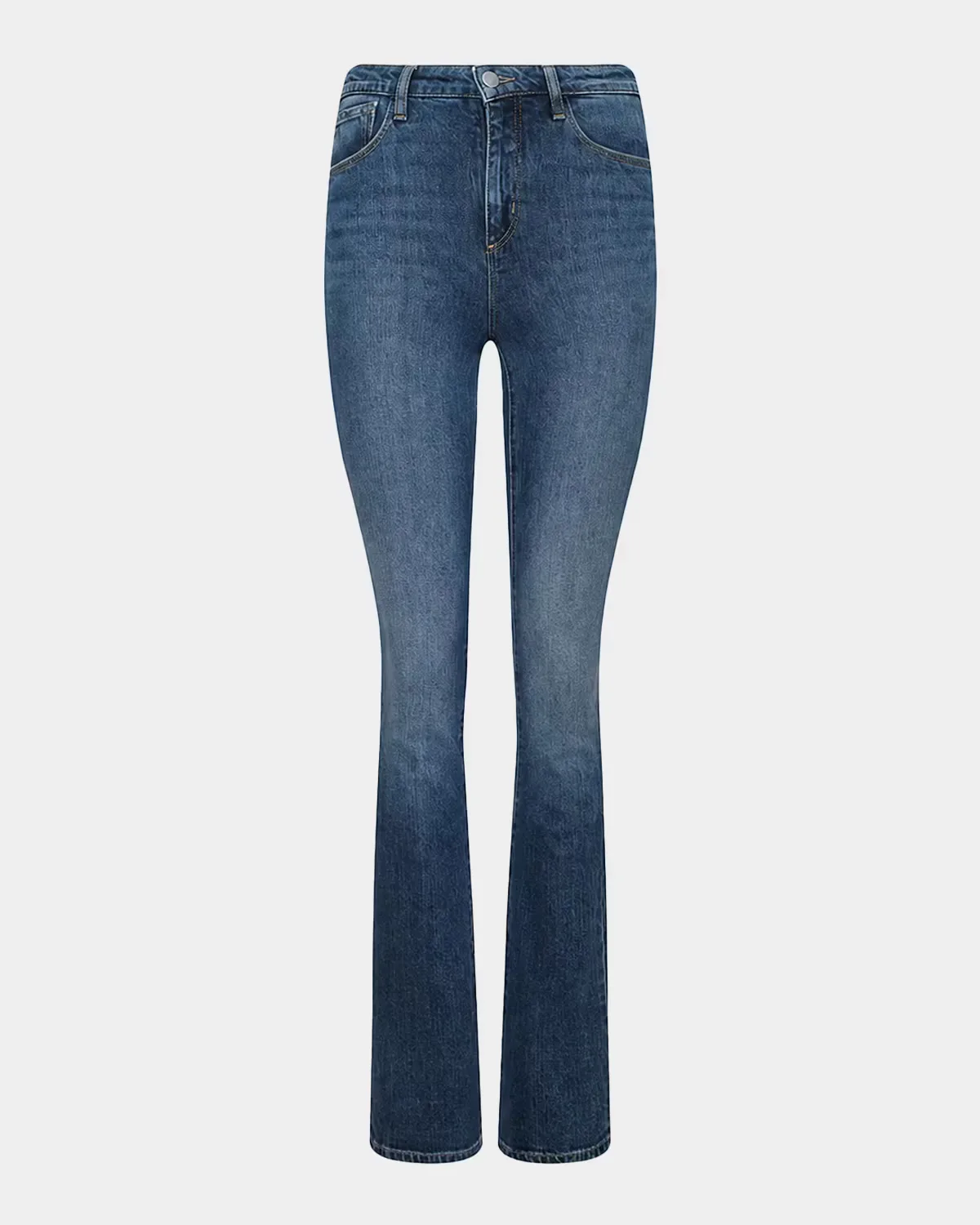 Selma High-Rise Sleek Jeans by L & apos;AGENCE
