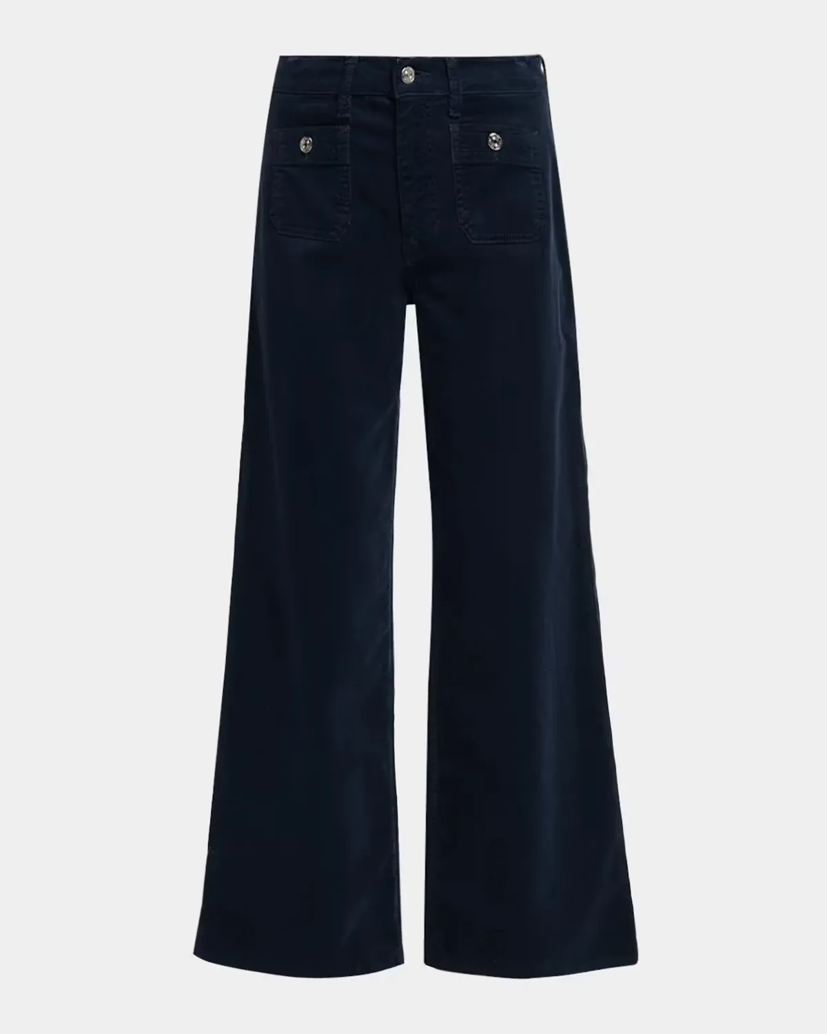 Le Slim Palazzo Modernist Pocket Corduroy Jeans by FRAME